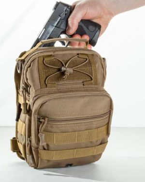 Mini Tactical Backpack MOLLE 4 Colors Day Pack - Flat Dark Earth